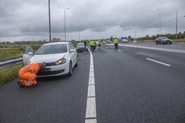 Motorrijder aangereden op A4 bij Badhoevedorp