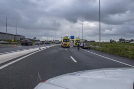 Motorrijder aangereden op A4 bij Badhoevedorp