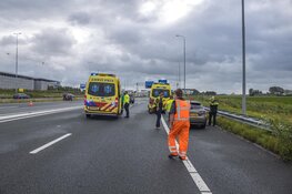 Motorrijder aangereden op A4 bij Badhoevedorp