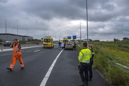 Motorrijder aangereden op A4 bij Badhoevedorp