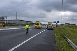 Motorrijder aangereden op A4 bij Badhoevedorp