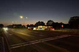 Fietser gereanimeerd na ongeval met vrachtwagen