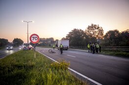 Fietser gereanimeerd na ongeval met vrachtwagen