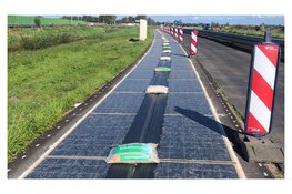 Duurzaam Zonnefietspad Schipholweg (N232) gaat 13 oktober open