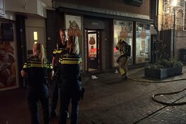 Brand bij afhaalrestaurant in Hillegom