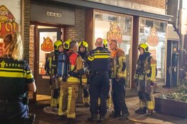 Brand bij afhaalrestaurant in Hillegom