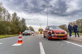 Botsing met vijf auto`s in Hoofddorp
