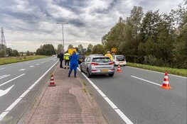 Botsing met vijf auto`s in Hoofddorp
