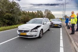 Botsing met vijf auto`s in Hoofddorp