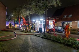 Brand na explosie in woning Hoofddorp