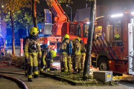 Brand na explosie in woning Hoofddorp