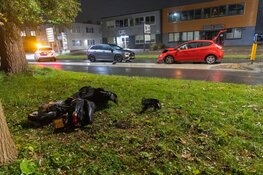 Ravage na aanrijding in Nieuw-Vennep