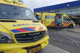 Ongeluk in wasstraat in Aalsmeer