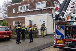 Brand in de meterkast bij winkel aan de Camplaan in Heemstede