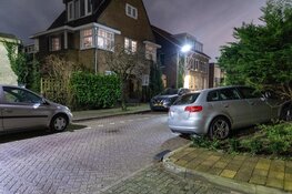 Auto eindigt bijna in achtertuin in Halfweg