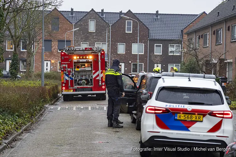 Fietsaccu in de brand gevlogen in woning aan de Banne in Zwanenburg