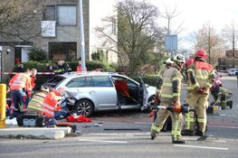 Drie gewonden bij ernstig ongeval in Uithoorn
