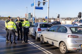 Vier voertuigen betrokken bij ongeval op de N232 bij Badhoevedorp