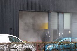 Brand in bedrijfspand in Hoofddorp