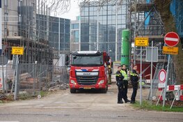 Brand op bouwterrein in Hoofddorp