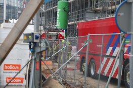 Brand op bouwterrein in Hoofddorp