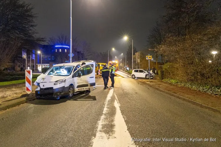Maaltijdbezorgers in botsing in Aalsmeer