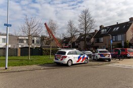 Brand in dak van woning Hoofddorp