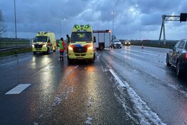 Groot ongeval op A4 bij Nieuw-Vennep: zestien voertuigen betrokken