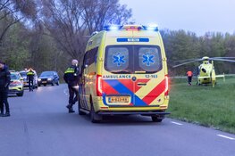 Motorrijder zwaargewond bij ongeval in Halfweg