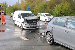 Flinke file door kopstaartbotsing in Hoofddorp