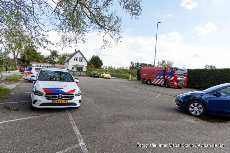 Kleine schuurbrand in Vijfhuizen