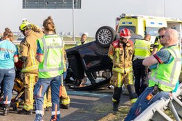 Ernstig ongeval op A5 bij Lijnden