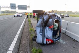 Automobilist gewond bij ongeval op de A4 bij Nieuw-Vennep