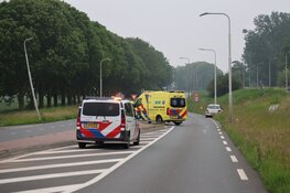 Gewonde bij botsing tegen paal in Aalsmeer