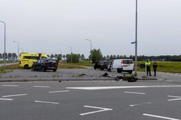 Hoop ravage bij ongeluk in Hoofddorp