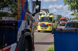 Hulpdiensten groots uitgerukt voor noodsituatie op eiland bij Oude Meer / Aalsmeer