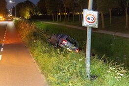 Automobilist naar ziekenhuis na ongeluk bij Cruquius