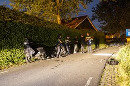 Scooterrijder gewond bij frontale botsing in Spaarndam