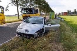 Meerdere auto's beschadigd bij ongeval in Cruquius