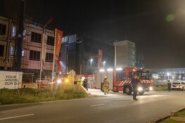 Brand in bedrijfspand in aanbouw aan de Aviolanda Rozenburg