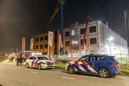 Brand in bedrijfspand in aanbouw aan de Aviolanda Rozenburg