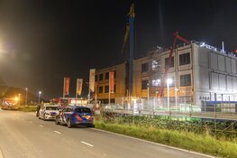 Brand in bedrijfspand in aanbouw aan de Aviolanda Rozenburg