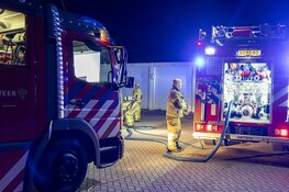 Brand in boxruimte aan de Mijnsherenweg Kudelstaart