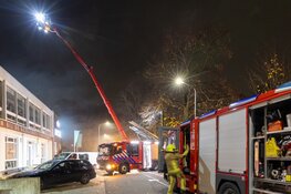Grote brand aan Hoofdweg in Hoofddorp