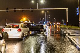 Enorme schade bij aanrijding in Lijnden