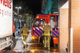 Pompwagen vat vlam in vrachtwagen bij winkelcentrum Hoofddorp