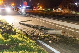 Bestuurder kiest hazenpad na ongeval in Vijfhuizen