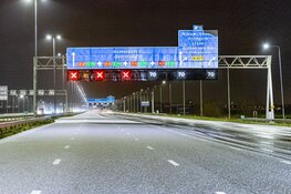 Ongevallen en slippartijen op spekgladde A4 bij Nieuw-Vennep