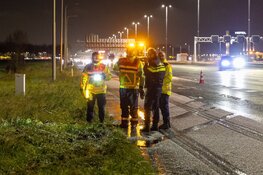 Ongevallen en slippartijen op spekgladde A4 bij Nieuw-Vennep