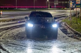 Ongevallen en slippartijen op spekgladde A4 bij Nieuw-Vennep